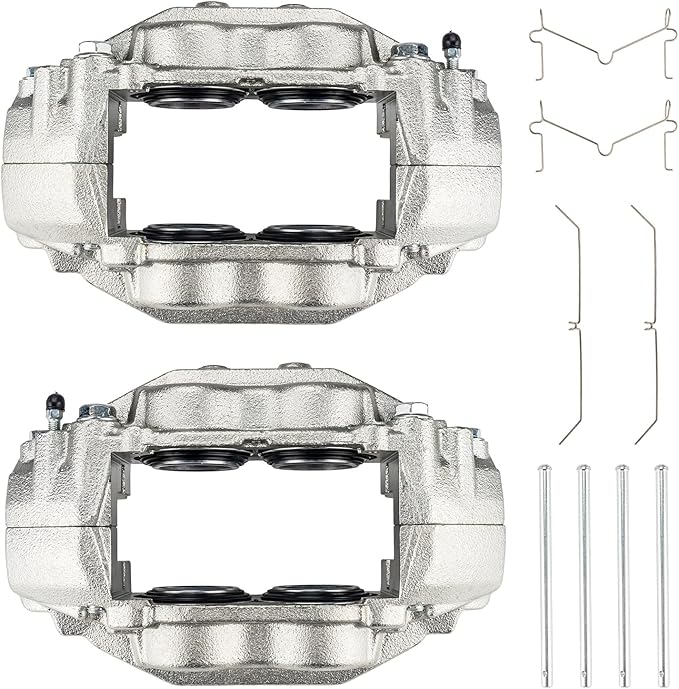 Torchbeam Front Brake Calipers Set for Toyota 2007-2016 Tundra, Toyota 2008-2016 Sequoia, Front Left and Front Right Calipers Replace # 193274+193275
