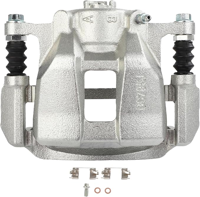 SCITOO 19B7106 Front Left Disc Brake Caliper w/Bracket Fit For Honda For Accord 2013-2022,For Honda For HR-V 2016-2022, Single Piston