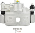 cciyu Front Right Brake Caliper Assembly w/Bracket 19B1379 1990-2000 For Honda For Civic,1993-1997 For Honda For Civic del Sol,1990-1991 For Honda For CRX
