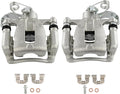 SCITOO 19B6793 19B6792 Rear Left & Right Disc Brake Calipers Assembly w/Bracket For Dodge For Attitude 2012-2014,For Hyundai For Accent 2012-2017