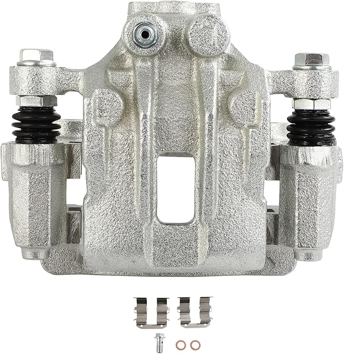 cciyu Rear Left Brake Caliper Assembly w/Bracket 19B6390A 2015 2016 2017 2018 2019 For Hyundai For Sonata,2016 2017 2018 2019 2020 For Kia For Optima