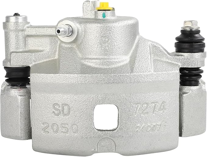 cciyu Front Right Brake Caliper Assembly w/Bracket 19B1379 1990-2000 For Honda For Civic,1993-1997 For Honda For Civic del Sol,1990-1991 For Honda For CRX