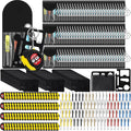 336 Pcs Mini Tape Screwdriver Keychain Set Christmas Men Gifts Bulk Adult Party Favors Multitool Pen Card Tool Measuring Keychains Stocking Christmas Stuffers for Men Dad (Multicolor)