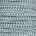 Hollow Braid Polypropylene Rope (1/4 Inch, 100 Feet, Hunter Green and White) - Barrier Rope - Trail Marking, Crowd Control, Golf Courses