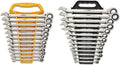 GEARWRENCH 25 Pc. Combination Ratcheting Wrench Set, SAE/MM - 86700