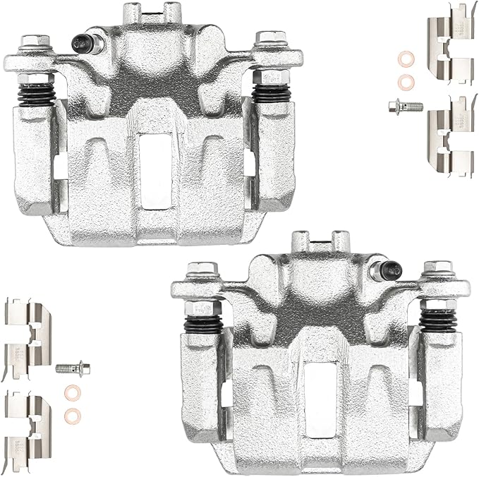 Torchbeam Rear Brake Calipers Set for Honda Ridgeline 2006-2014, Rear Left and Rear Right Calipers Replace # 19B2928A+19B2929A