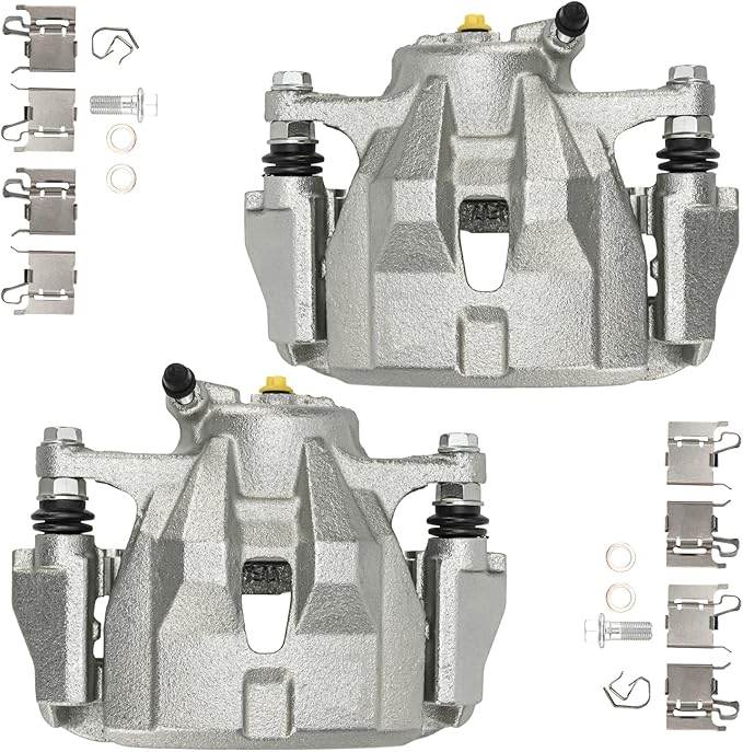 Torchbeam Front Brake Calipers Set for Toyota 2009-2018 Corolla, Toyota 2019 Corolla 1.8L, Scion 2008-2014 xD, Front Left and Front Right Calipers Replace # 19P3434+19P3435