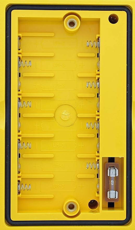 IDEAL Electrical 61-796 Earth Ground Resistance Tester, 3-Pole, Carrying Case Included,Yellow,Green,Red