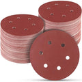 100 PCS 6 Inch Sanding Discs 600 Grit Hook and Loop Sandpaper, Round Orbital Sand Paper Discs for Sander