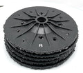 SIGNI 5 Pack SiC Plastic Back Grinding Wheel for Granite/Marble/Concrete and Glasses (7 INCH, 8 GRIT)