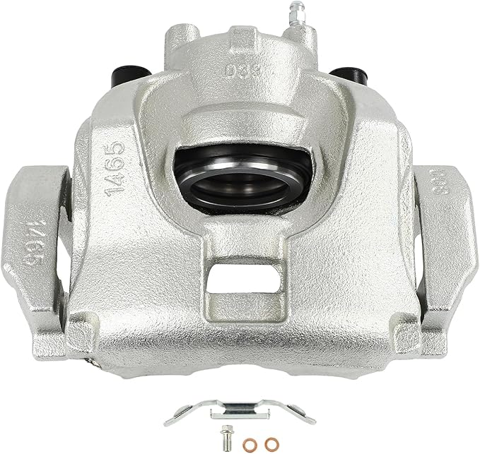 SCITOO Front Left Brake Caliper With Bracket 18B5474 Compatible For Ford For Fusion 2013-2020,For Ford For Police Responder Hybrid 2019-2020,For Lincoln For MKZ 2013-2020