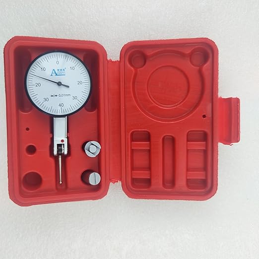 Dial Indicator Accuracy 0.01mm(0.0004"),Range 0-0.8mm
