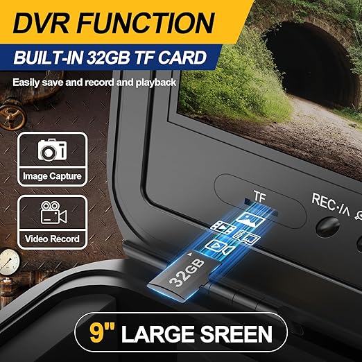 Anysun All in 1 Sewer Camera with Locator & Wheels & Pull Handle, 7MM 300Ft Cable, Self Leveling, Distance Counter, 32GB Card, 9'' HD Monitor, Pipe Drain Inspection Camera IP68 Industrial Borescope