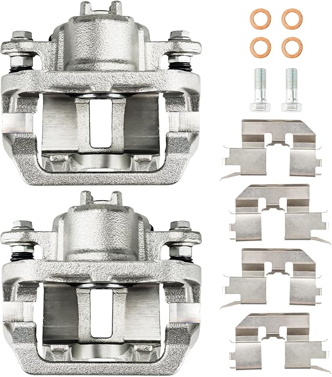 Torchbeam Rear Brake Calipers Set for Honda Odyssey 2005-2010, Rear Left and Rear Right Calipers Replace # 19B2928+19B2929