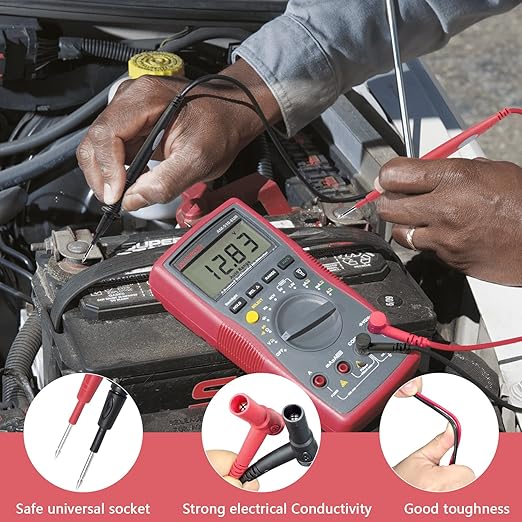 New Meter Test Leads Cat III 1000V 20A Replacement for Fluke Ideal Simpson
