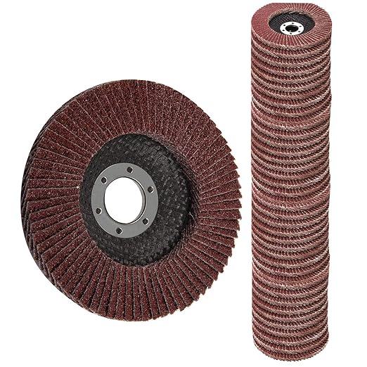 Flap Discs 40 PCS 4.5 Inch - 60 Grit Grinding Discs 4 1/2 Assorted Sanding Grinding Wheels,Aluminum Oxide Abrasives,Grinder disc
