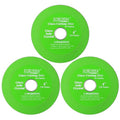 4inch Glass Cutting Disc Tool, Diamond-Edged Glass Tile Cutter, 3 Pcs Ultra-Thin Disco para Cortar Vidrio for Grinding Jade, Crystal, Wine Bottles, Tile.
