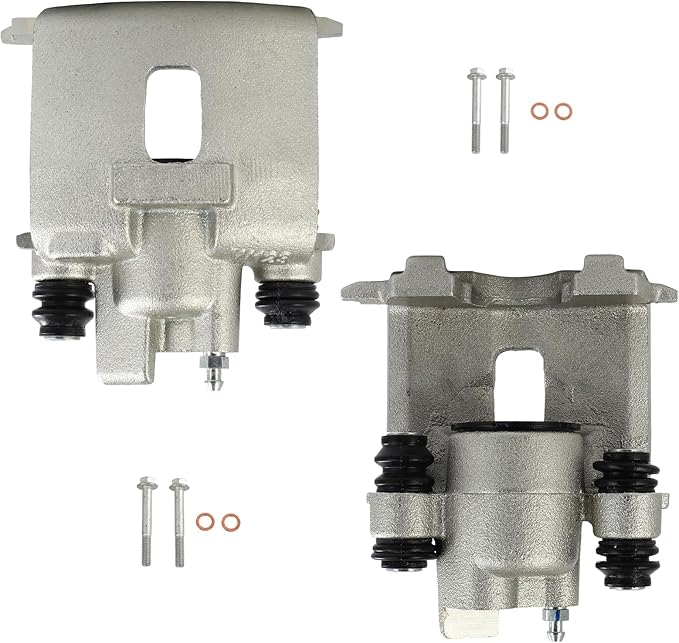 cciyu Rear Left & Right Brake Calipers Assembly 184785 184784 2001 2002 2003 2004 2005 2006 2007 2008 2009 2010 For Chrysler For PT Cruiser,2003 2004 2005 For Dodge For Neon