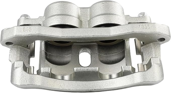 SCITOO 18B4814 18B4815 Rear Left & Right Disc Brake Calipers w/Bracket Fit For Chev For Silverado 3500 2001-2006,For GMC For Sierra 3500 HD 2007-2010, Double Pistons