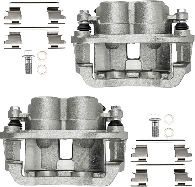 Torchbeam Rear Brake Calipers Set for Chevrolet Express 2500 2003-2020, Chevrolet Express 3500 2003-2020, GMC Savana 3500, Rear Left and Rear Right Calipers Replace # 18B4934+18B4935