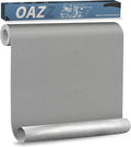 OAZ 16 x 79 inch Canvas Fabric Patch Self-Adhesive Waterproof Fabric Repair Patch Kit for Boat Cover Sofa Chair Couch Tent Bag (Gray)
