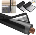 3 Layers HVAC Copper Pipe Insulation Cover Protector,Flexible AC Copper Line Insulation Sleeve,600D Oxford 72x10.2 Inch AC Pipe Insulation Wrap for Outside Central Air Conditioning Splits Black 2Pack