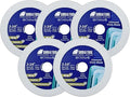 SHDIATOOL Glass Diamond Cutting Disc 3-3/8-Inch Saw Blade, Ultra-Thin Cut Off Wheel for Tile Ceramic Porcelain Marble 85mm (5 of Pack)