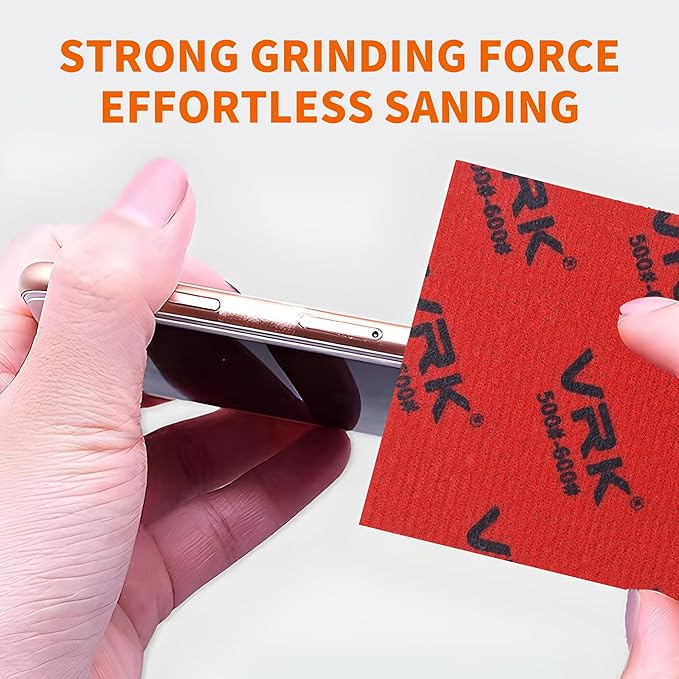 28 Pcs 500-600 Grit Sanding Sponge,Ultra Fine Sandpaper,Soft Foam Hand Sander Block Wet Dry Sanding Pads for Automobile Wood Furniture Metal Drywall Polishing