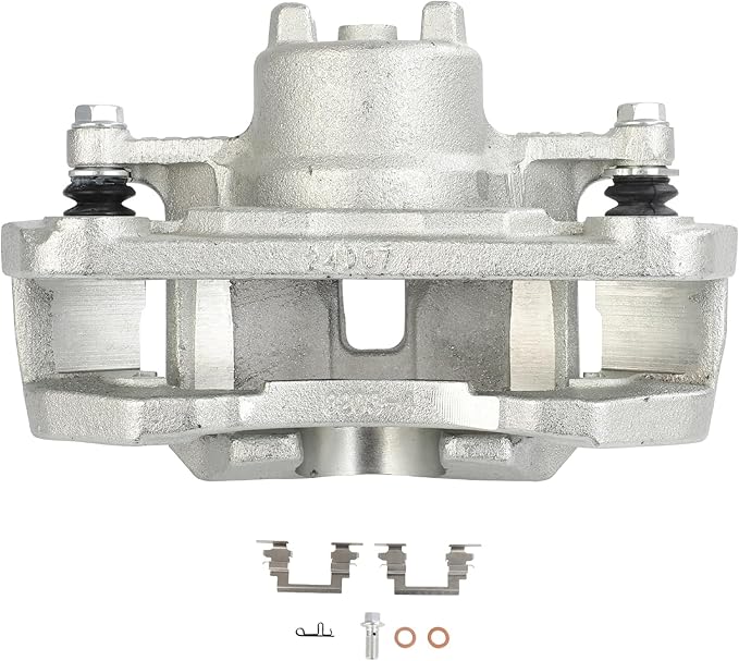 cciyu Front Left Brake Caliper Assembly w/Bracket 19B2614 1999 2000 2001 2002 2003 2004 2005 For Suzuki For Grand Vitara,1996 1997 1998 For Suzuki For Sidekick,2002 2003 2004 For Suzuki For XL-7