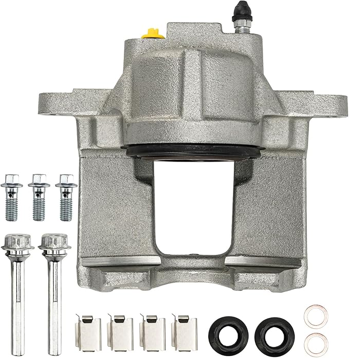 Torchbeam Front Brake Caliper for Jeep 2013-2017 Wrangler, Dodge 2013-2016 Grand Caravan, Chrysler 2013-2016 Town & Country, Jeep 2018 Wrangler JK, Front Left or Front Right Caliper Replace # 185485