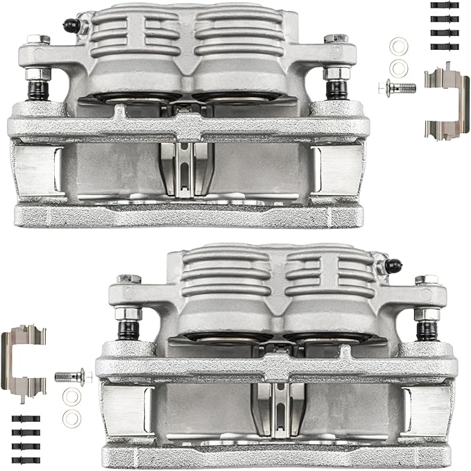 Torchbeam Front Brake Calipers Set for Chevrolet Trailblazer 2002-2005, GMC Envoy 2002-2005 Wheel Base 113in, Buick Rainier 2004-2005, Front Left and Front Right Calipers Replace # 18B4798A+18B4799A