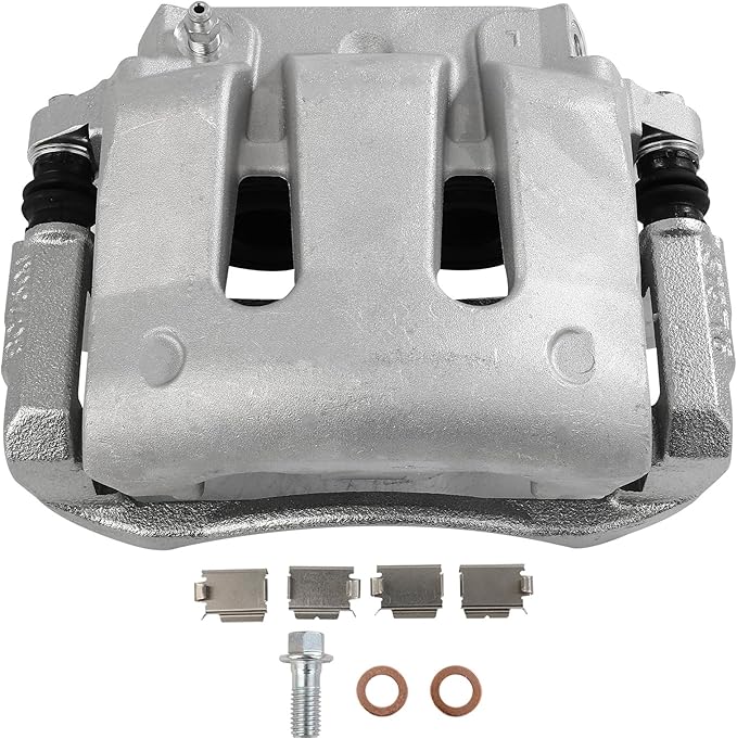 SCITOO 18B4929 Front Left Disc Brake Caliper Assembly w/Bracket For Ford For Mustang 2005-2010