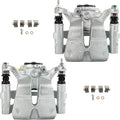 cciyu Rear Left & Right Brake Calipers Assembly w/Bracket 18B5493 18B5492 2014 2015 2016 2017 2018 2019 2020 2021 For Jeep For Cherokee