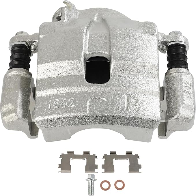 SCITOO 19B1486 Front Right Disc Brake Caliper Assembly w/Bracket For Chevrolet For Tracker 1998,For Geo For Tracker 1996-1997,For Suzuki For Sidekick 1991-1998