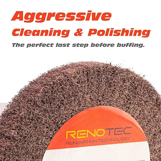 6 Inch Flap Wheel, Non-Woven Polishing Wheel (Grit120)