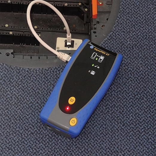 TREND Networks | R156006 | SignalTEK CT with Touchscreen | Network Transmission & Ethernet Tester Kit | Troubleshoot Data Cabling & Network Issues | Built-in PDF Reporting