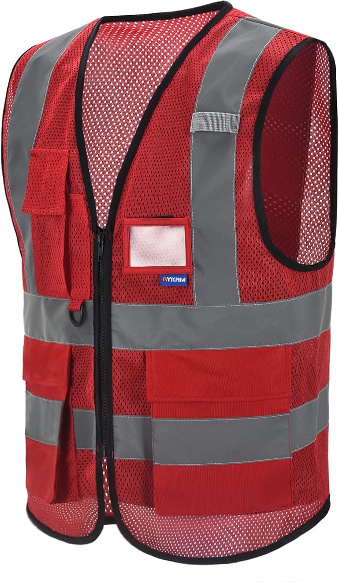 A-SAFETY Xsmall Red work vest class 2