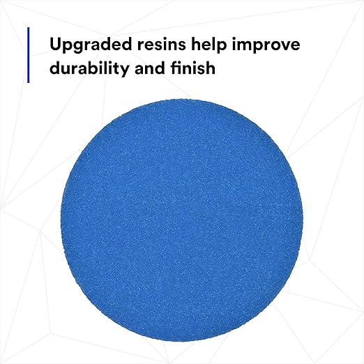 3M Stikit Blue Abrasive Disc Roll, 36266, No Hole, 5 in, 120+ Grade, Pack of 100, Automotive Sanding Discs for Coating Removal, Body Repair, Auto Sanding, Primer Sanding