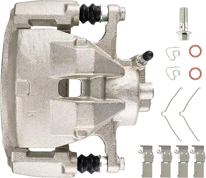 Torchbeam Front Right Passenger Side Brake Caliper For Toyota Lexus for 2007-2017 Camry, 2007-2012 2016-2018 ES350, 2008-2018 Avalon, Disc Brake Caliper Assembly with Bracket Replace # 19B3129
