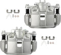 cciyu Front Left & Right Brake Calipers Assembly w/Bracket 19B6038 19B6039 2013-2015 For Acura For ILX,2012-2015 For Honda For Civic,2011-2015 For Honda For CR-Z,2009-2013 2015-2019 For Honda For Fit
