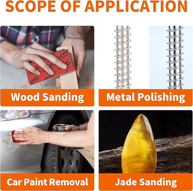 28 Pcs 2000 Grit Sanding Sponge,Ultra Fine Sandpaper,Soft Foam Hand Sander Block Wet Dry Sanding Pads for Automobile Wood Furniture Metal Drywall Polishing