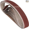 10 Pcs Sanding Belts 1 x 42 Inch 100 Grit Aluminum Oxide Abrasive Sandpaper for Belt Sander Metal Grinding Wood Working Weld Rust Removal