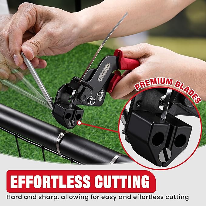 Stainless Steel Cable Tie Gun Kit-100PCS 11.8 inches 304 Heavy Duty Metal Zip Ties, 200LBS Tensile Strength & UV Resistant-for Fence, Exhaust Pipe, Chicken Coop & Industrial Use