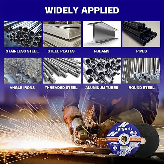 4-1/2 Inch Cut-Off Wheel,Angle Grinder Cutting Disc, 50 Pack Fast Cutting Wheel for Metal & Stainless Steel, General Purpose