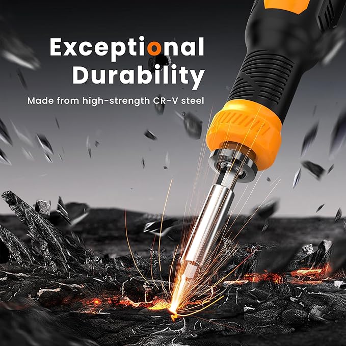 JOREST 25 in 1 Multi Bit Screwdriver Set, Portable Multi Screwdriver Tool All in One, Tool Gifts for Men, Magnetic Screw Driver with Torx Philips Hex Slotted Square, Repair Kit for Bicycle, Toys