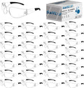 Safety Glasses Ansi Z87.1 Clear Safety Glasses Bulk Impact Resistant Lens Protective Eyewear for Men Women