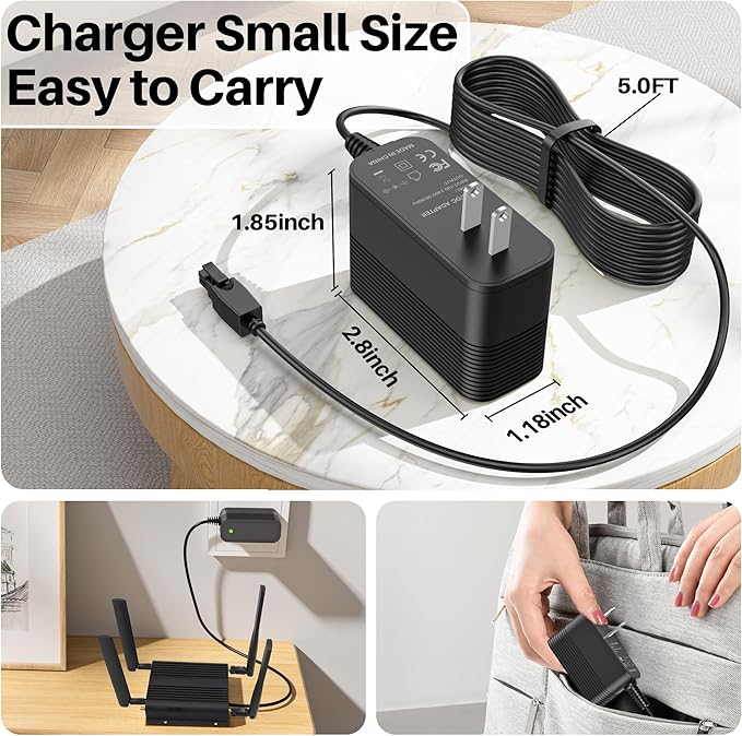 Wireless Adapter for Cradlepoint Router IBR900 IBR950 IBR600 IBR650 170716-000 Wireless Router Charger Power Cord