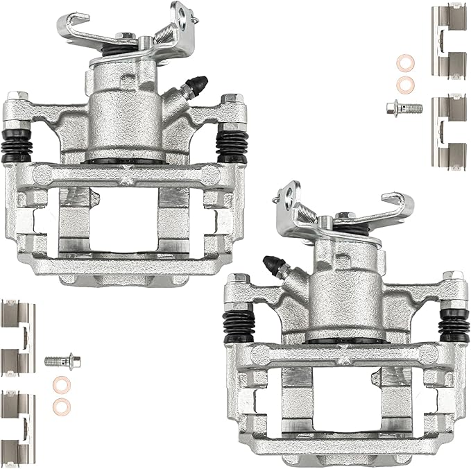 Torchbeam Rear Brake Calipers Set for Chevrolet Cruze 2011-2015, Chevrolet Cruze Limited 2016, Rear Left and Rear Right Calipers Replace # 18B5310+18B5311
