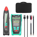 Network Cable Tester, Shielded Line Finder, Rechargeable Cable Tracer with Probe Tone, Multi-Function Wire Tracer, Ethernet LAN Network Cat5/6/7 Cable Maintenance Organizer, Telephone Line