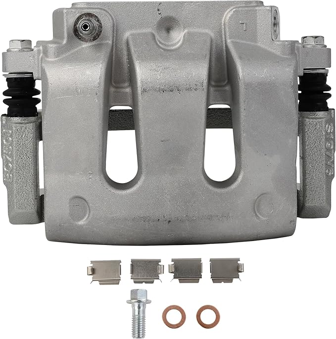 cciyu Front Left Brake Caliper Assembly w/Bracket 18B4929 2005 2006 2007 2008 2009 2010 For Ford For Mustang